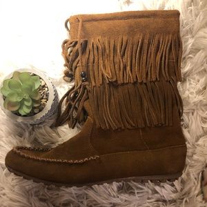 Fringe Boots